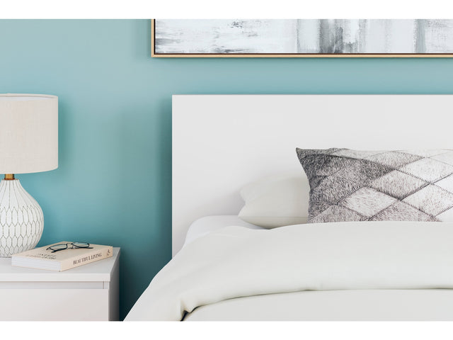 Onita White Twin Panel Headboard - Ornate Home