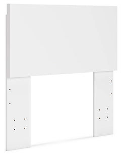 Onita White Twin Panel Headboard - Ornate Home