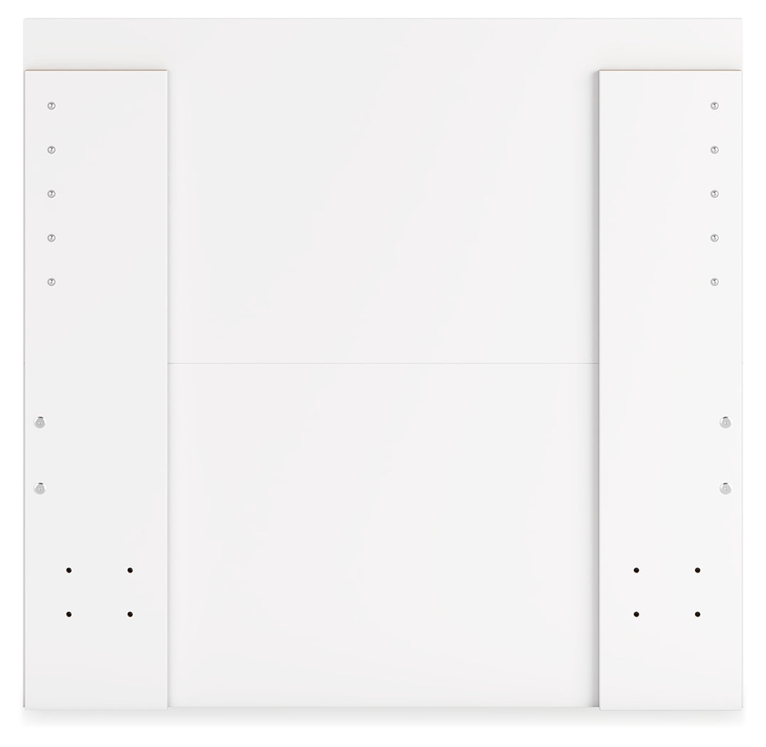 Onita White Twin Panel Platform Youth Bed - Ornate Home