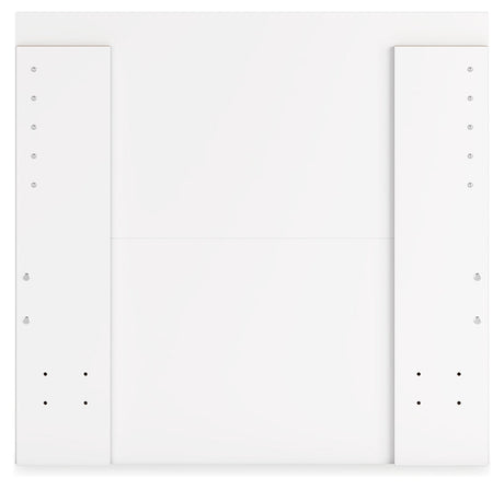 Onita White Twin Panel Platform Youth Bed - Ornate Home