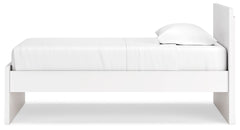 Onita White Twin Panel Platform Youth Bed - Ornate Home