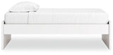Onita White Twin Platform Bed (Online Special Price) - Ornate Home
