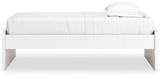 Onita White Twin Platform Bed (Online Special Price) - Ornate Home