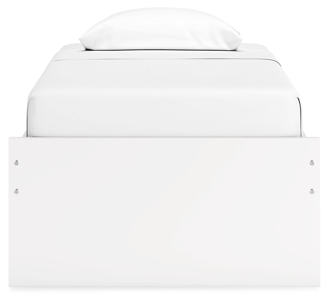 Onita White Twin Platform Bed (Online Special Price) - Ornate Home