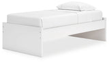 Onita White Twin Platform Bed (Online Special Price) - Ornate Home