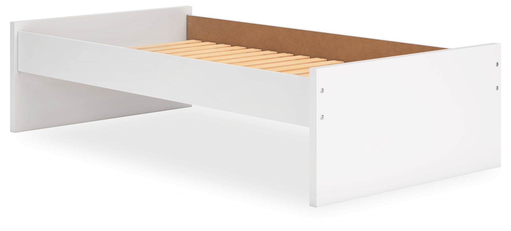 Onita White Twin Platform Bed (Online Special Price) - Ornate Home