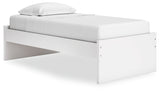 Onita White Twin Platform Youth Bed (Online Special Price) - Ornate Home