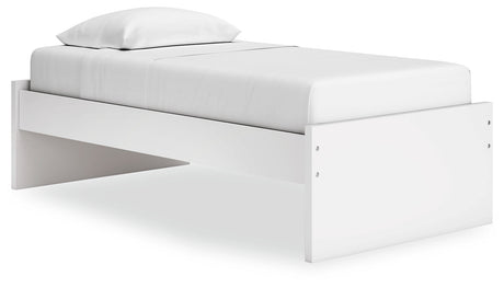 Onita White Twin Platform Youth Bed - Ornate Home