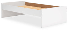 Onita White Twin Platform Youth Bed - Ornate Home
