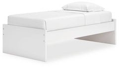 Onita White Twin Platform Youth Bed - Ornate Home