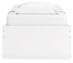 Onita White Twin Platform Youth Bed - Ornate Home