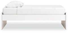 Onita White Twin Platform Youth Bed - Ornate Home