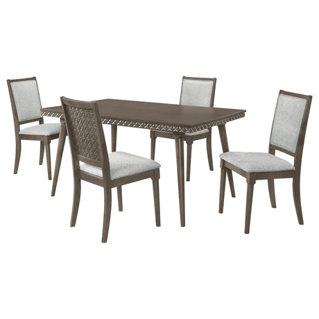 Onslow Dark Brown Dining Room Set - Ornate Home