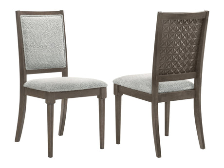 Onslow Dark Brown Side Chair (Set of 2) - Ornate Home