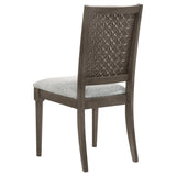 Onslow Dark Brown Side Chair (Set of 2) - Ornate Home