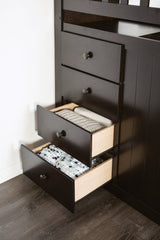 Ontario Espresso Twin/Twin Bunk Bed - Ornate Home