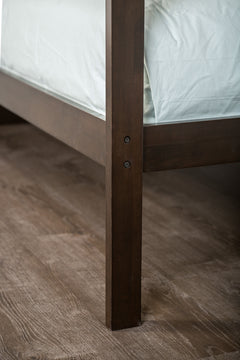 Ontario Espresso Twin/Twin Bunk Bed - Ornate Home