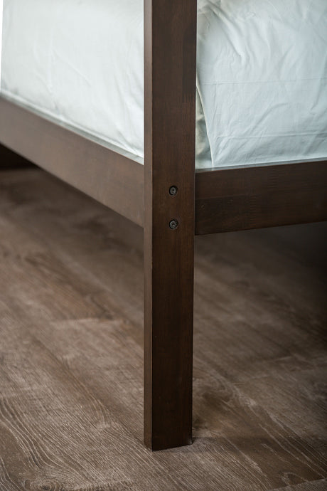 Ontario Espresso Twin/Twin Bunk Bed - Ornate Home