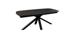 Onyx Black Extension Dining Table - Ornate Home
