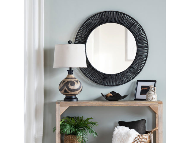 Onyx Black Wall Mirror - Ornate Home