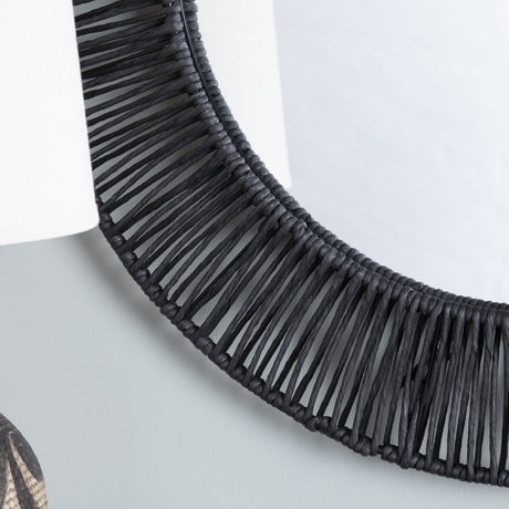 Onyx Black Wall Mirror - Ornate Home