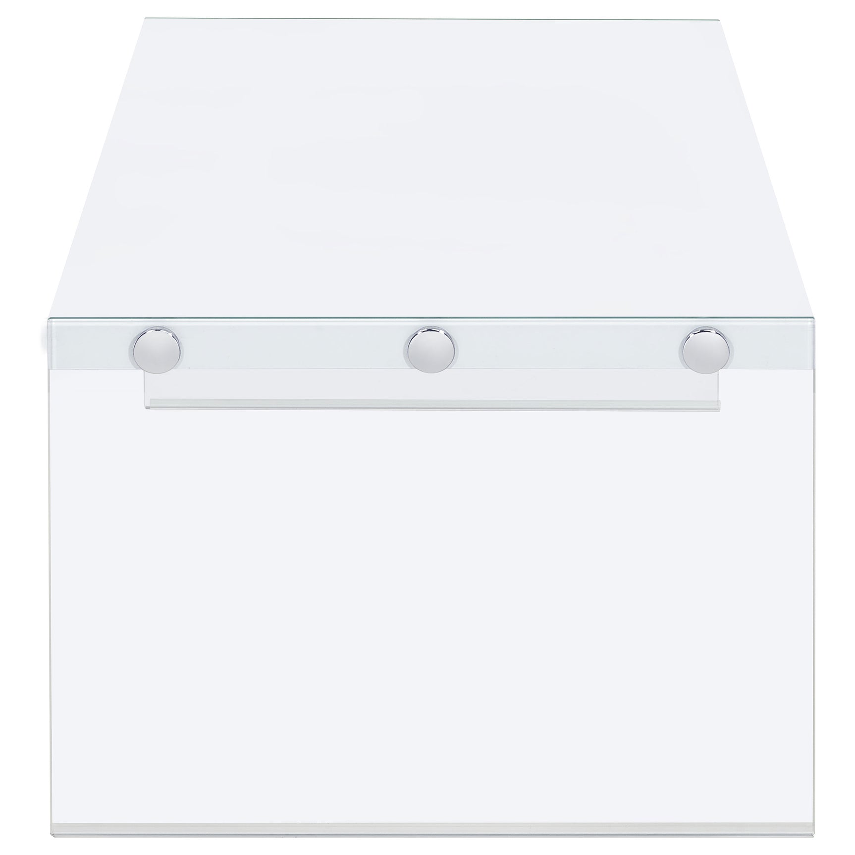 Opal White High Gloss Coffee Table - Ornate Home