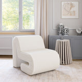 Opam White Accent Chair - Ornate Home