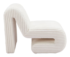 Opam White Accent Chair - Ornate Home