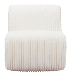 Opam White Accent Chair - Ornate Home