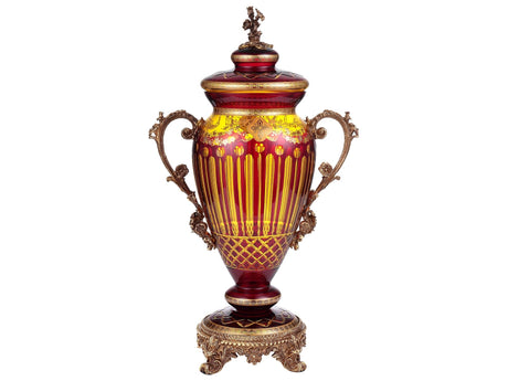Ophia Red Urn  / HD-3016 - Ornate Home