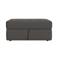 Options One Palmer Plus Ash Storage Ottoman - Ornate Home