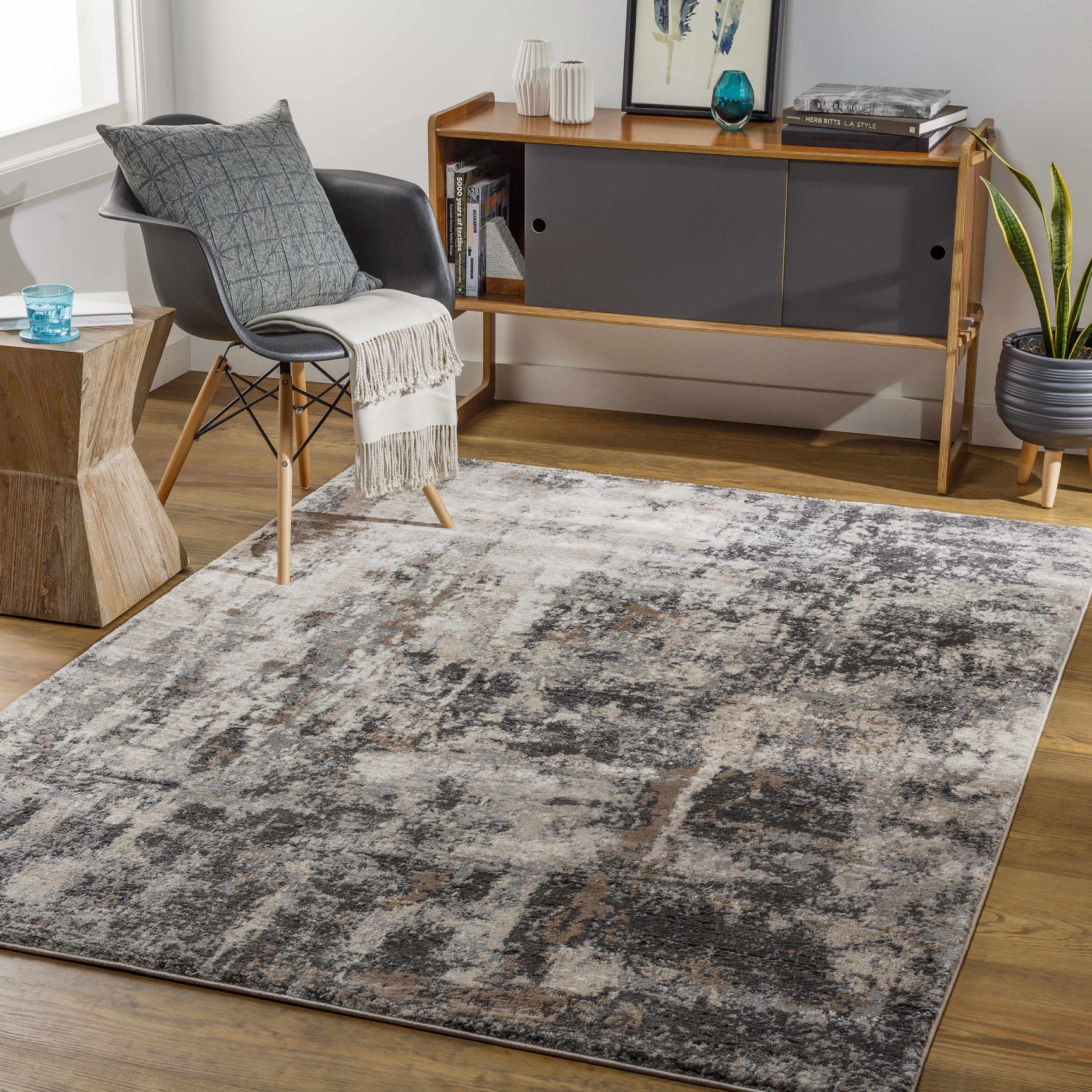 Opunake Luxe Thick Area Rug - Ornate Home