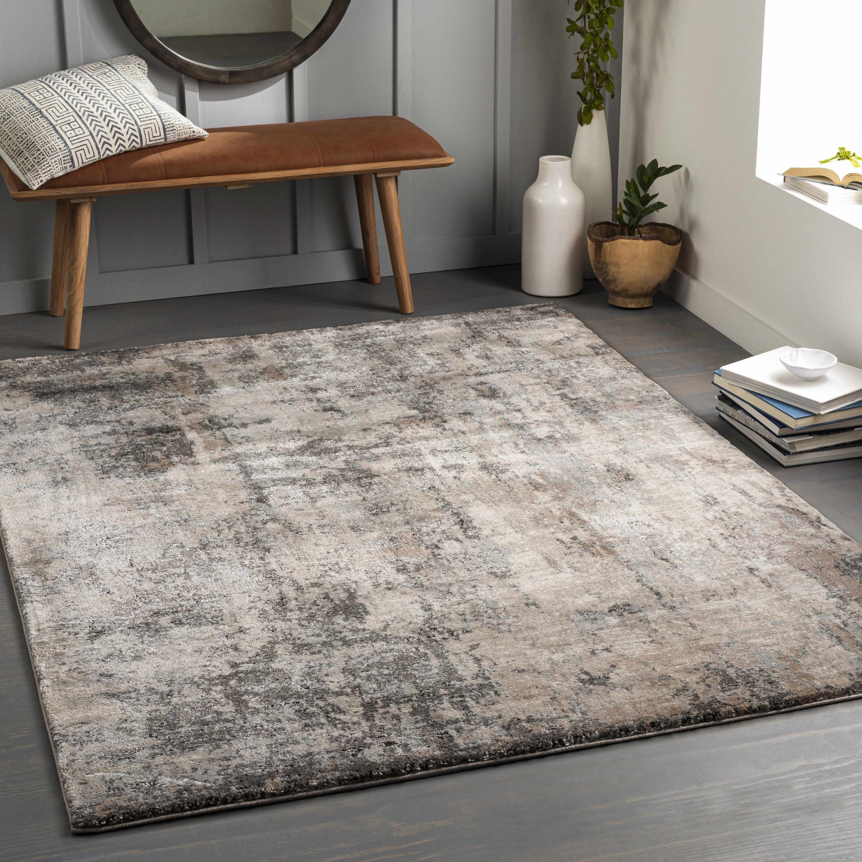 Opunake Luxe Thick Area Rug - Ornate Home