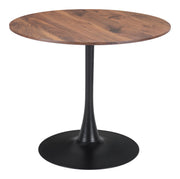 Opus Brown & Black Dining Table - Ornate Home