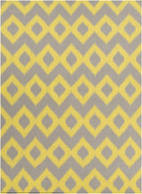 Oradell Yellow Ikat Wool Rug - Clearance - Ornate Home