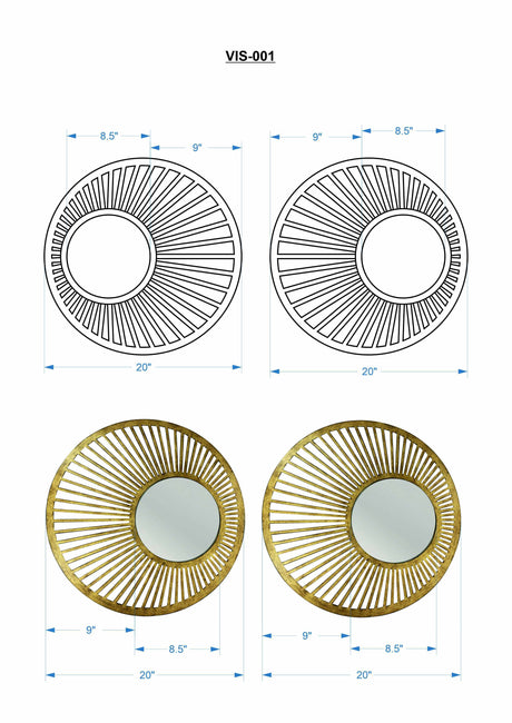 Orah Mirror - Clearance - Ornate Home
