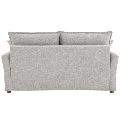 Oran Gray Chenille Sofa w/Sleeper - Ornate Home
