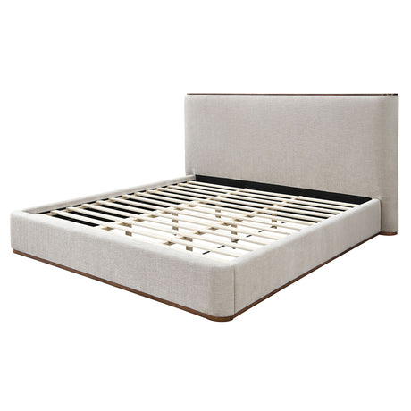 Orane Gray Eastern King Bed - Ornate Home