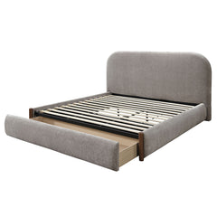 Orane Gray Queen Bed w/Storage - Ornate Home