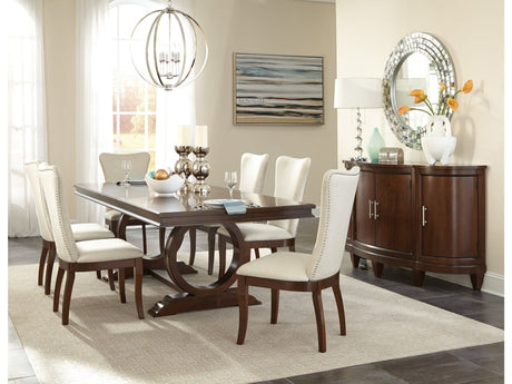 Oratorio Dark Cherry Dining Table - Ornate Home
