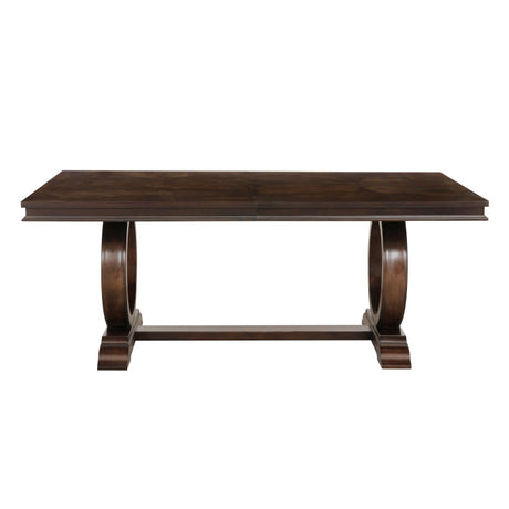 Oratorio Dark Cherry Dining Table - Ornate Home