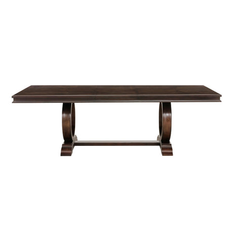 Oratorio Dark Cherry Dining Table - Ornate Home