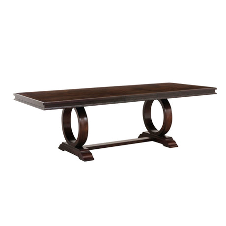 Oratorio Dark Cherry Dining Table - Ornate Home
