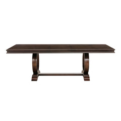 Oratorio Vanilla/Cherry 7pc Dining Set - Ornate Home