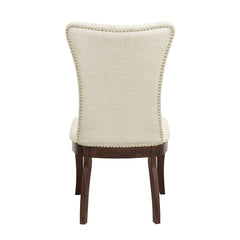 Oratorio Vanilla/Cherry 7pc Dining Set - Ornate Home