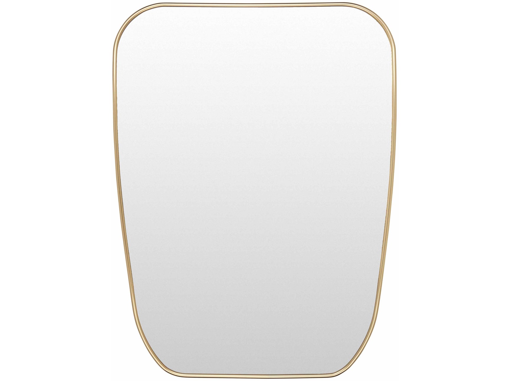 Orbassano Gold Frame Round Mirror - Ornate Home