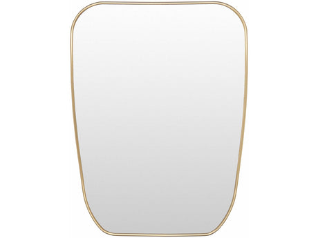 Orbassano Gold Frame Round Mirror - Ornate Home