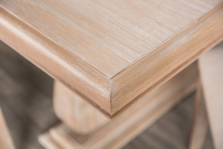 Orbetello Distressed Natural Dining Table - Ornate Home