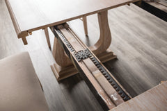Orbetello Natural/Beige Dining Table - Ornate Home