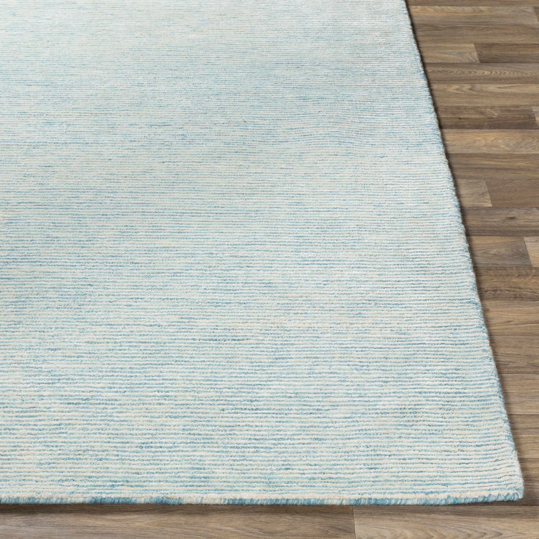Orcas Hand Tufted Wool-Blend Rug - Ice Blue - Ornate Home